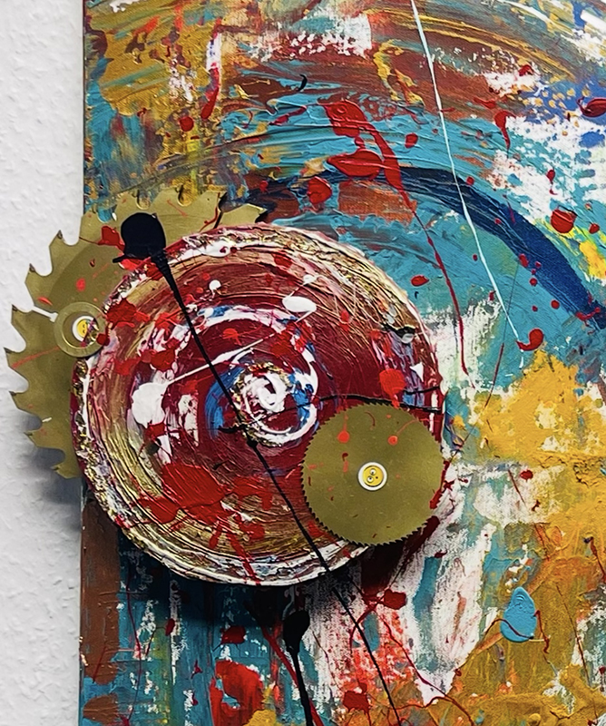 Werk: Energy Outbreak, Detailausschnitt